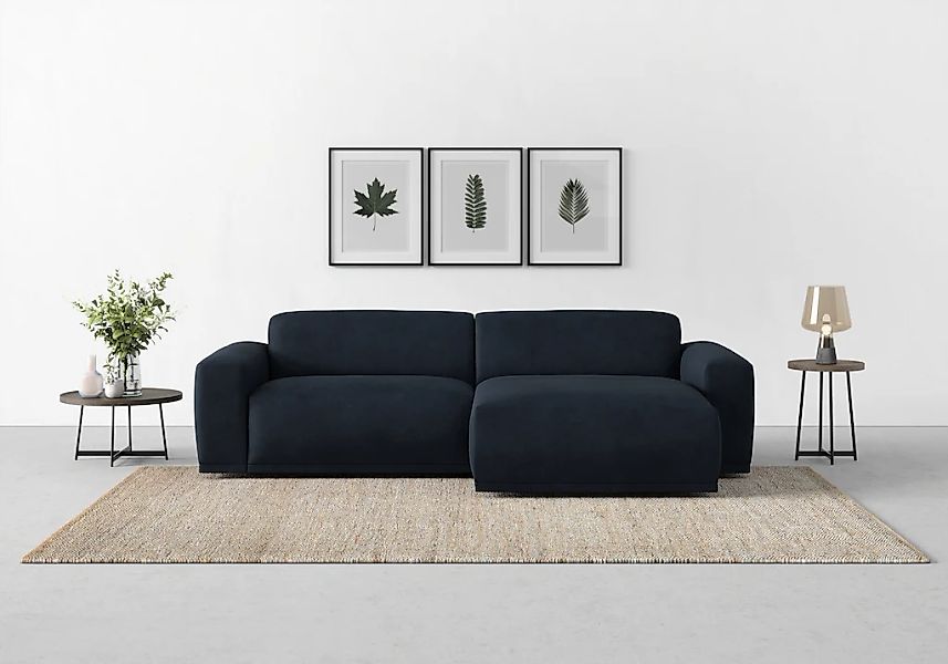 TRENDMANUFAKTUR Ecksofa "Braga, mit hochwertigem Kaltschaum, L-Form, in Cor günstig online kaufen