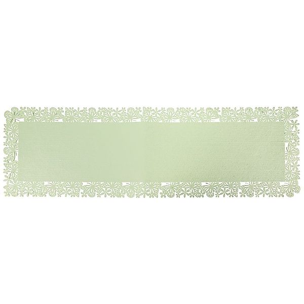 MICA Tischläufer Platzmatte Blumen mint - günstig online kaufen