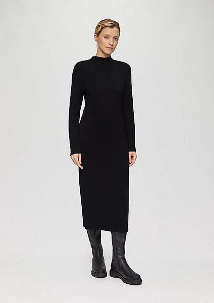 s.Oliver Midikleid Kleid Strick-Kleid mit Stehkragen günstig online kaufen