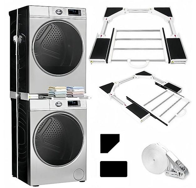 GLIESE Waschmaschinenuntergestell Universal Waschmaschinen-Trockner Verbind günstig online kaufen