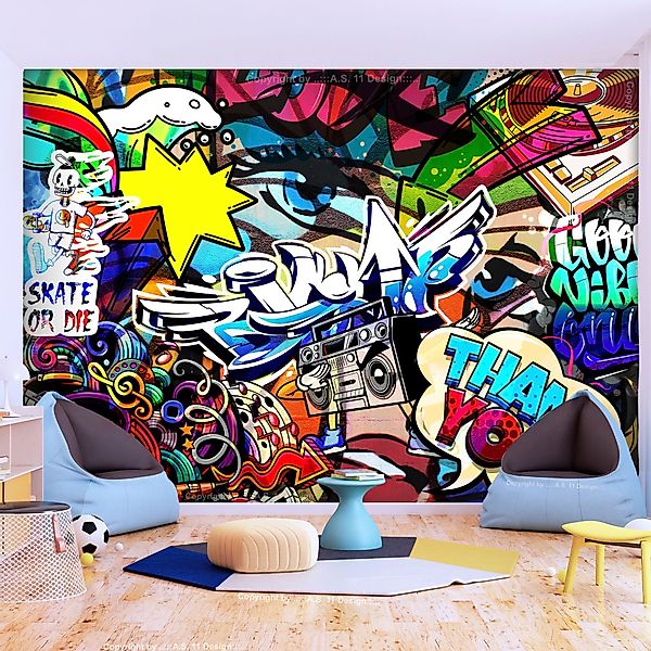 KUNSTLOFT Vliestapete Metropolia's Language 1x0.7 m, günstig online kaufen