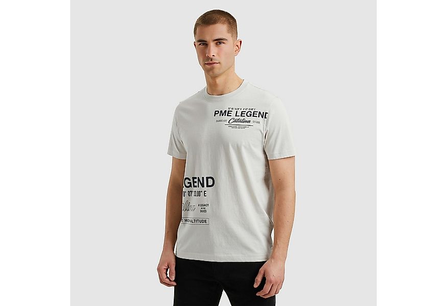 PME LEGEND T-Shirt mit All-Over Print günstig online kaufen