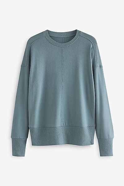 Next Rundhalspullover Weicher Rundhalspullover mit Nahtdetail günstig online kaufen