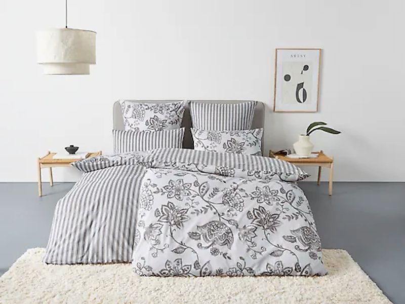 andas Bettwäsche »Nordby«, Bettwäsche aus Baumwolle, skandinavisches Design günstig online kaufen