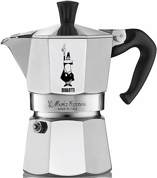 BIALETTI Espressokocher "Moka Express" 0,09 l Kaffeekanne Aluminium günstig online kaufen