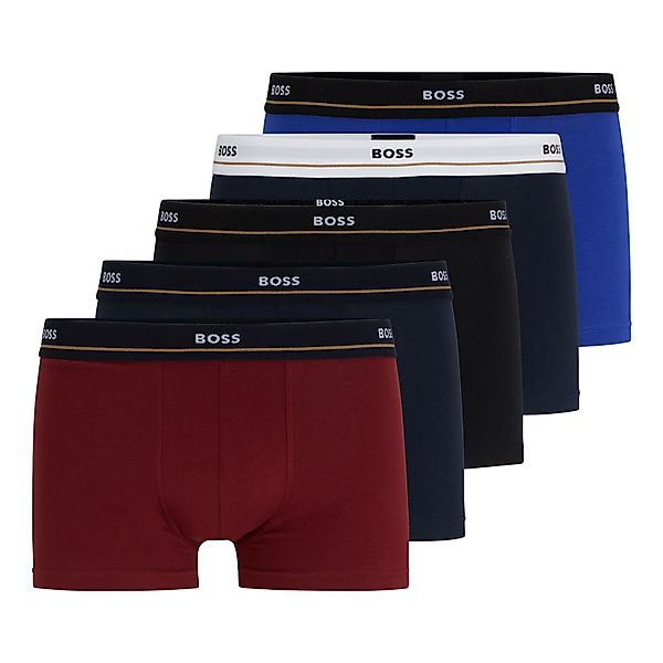 BOSS Trunk Essential (5-St) mit Markenschriftzug günstig online kaufen