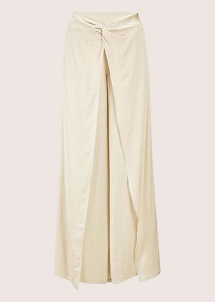 MADELEINE Stoffhose "Palazzo-Hose Sommerliche Stoffhose mit Überwurf" günstig online kaufen