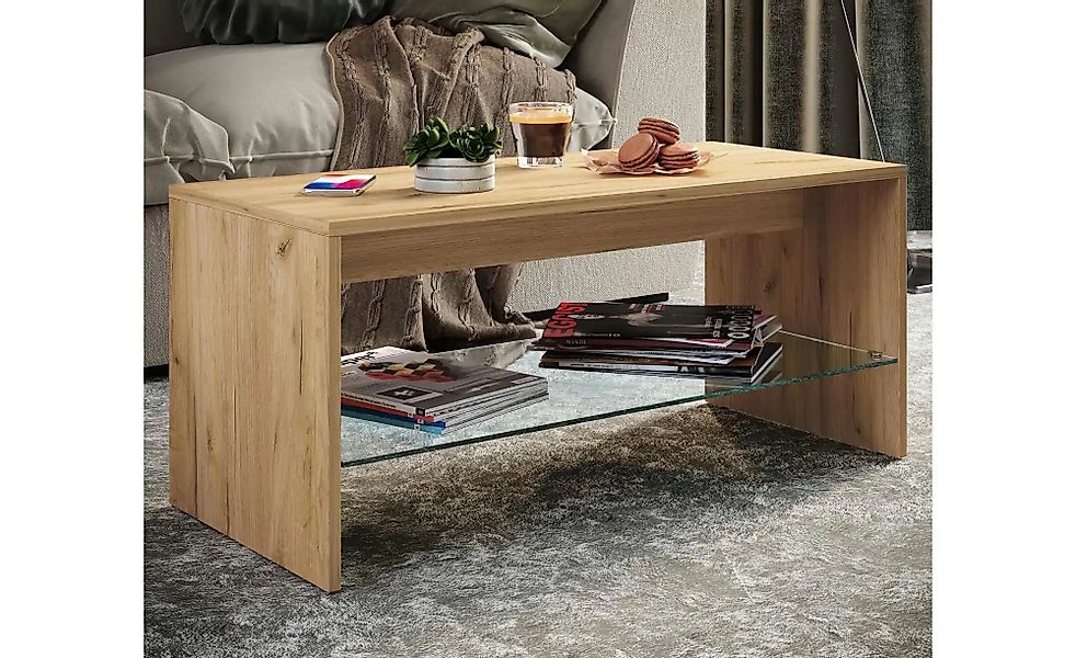 VCM Couchtisch Holz Sofatisch Couchtisch Glas günstig online kaufen