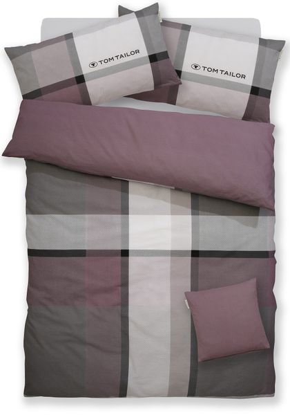 TOM TAILOR HOME Bettwäsche "Lenny in Gr. 135x200 oder 155x220 cm" 3 tlg. mi günstig online kaufen