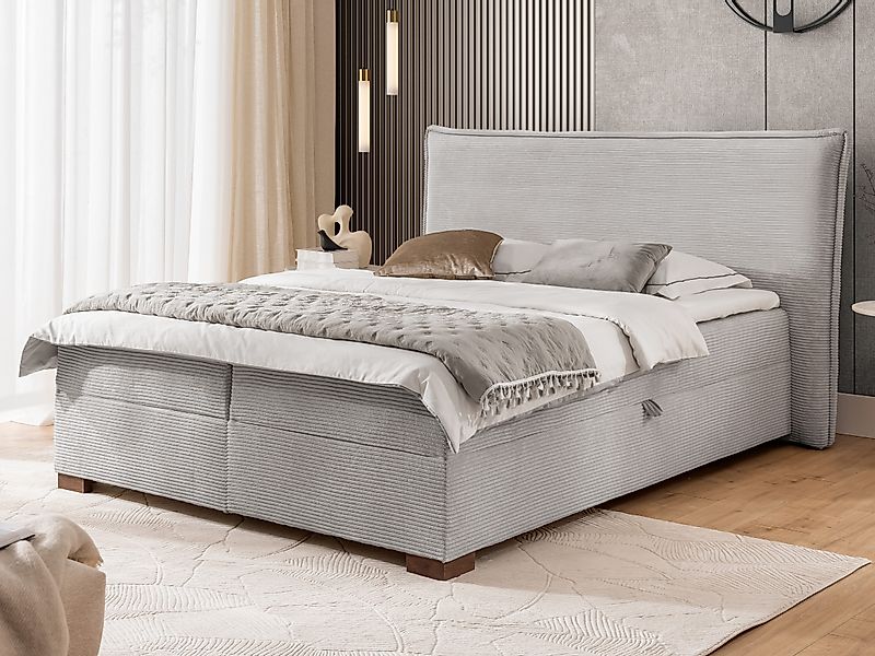 S-Style Möbel Boxspringbett Lovetti mit Topper günstig online kaufen