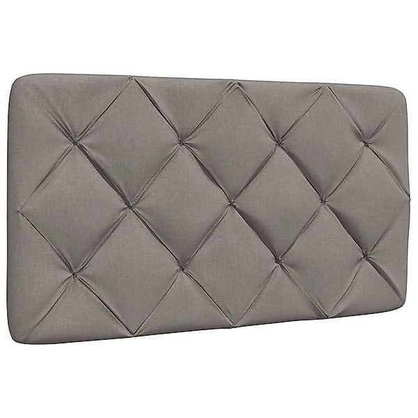 vidaXL Kopfteil Kopfteil-Kissen Taupe 80 cm günstig online kaufen