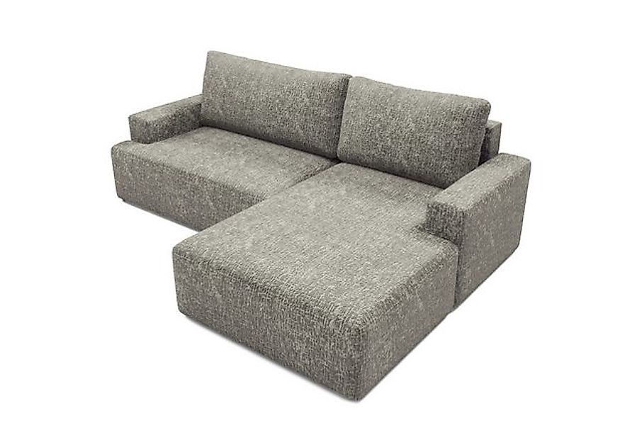 Deine Möbel 24 Wohnlandschaft LOCCO L 256 cm breit Ecksofa Sofa Wohnzimmer günstig online kaufen