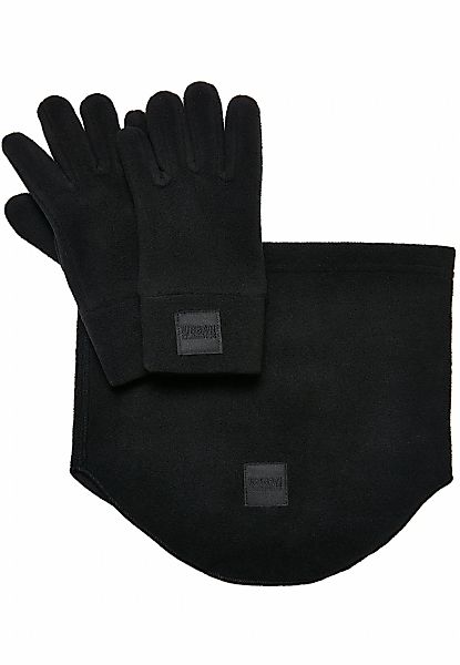 URBAN CLASSICS Baumwollhandschuhe "Urban Classics Unisex Fleece Winter Set günstig online kaufen