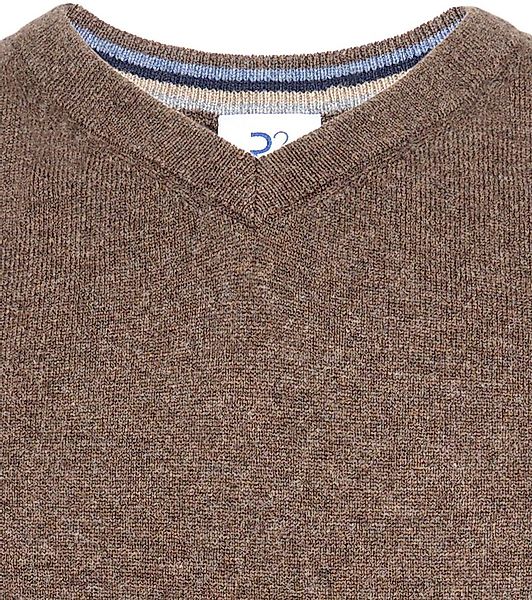 R2 Pullover Merino Wool Taupe - Größe 3XL günstig online kaufen