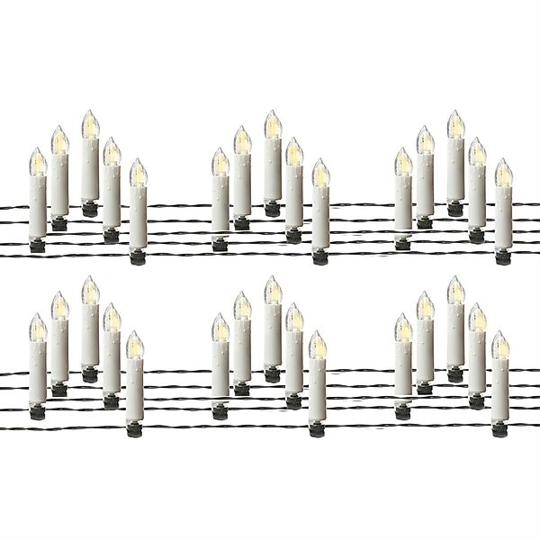 MARELIDA LED-Christbaumkerzen Weihnachtskerzen Lichterkette Weihnachtsbaum günstig online kaufen