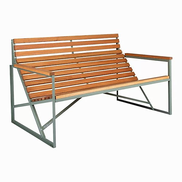 Patio Bench - Outdoor Zementgrün günstig online kaufen