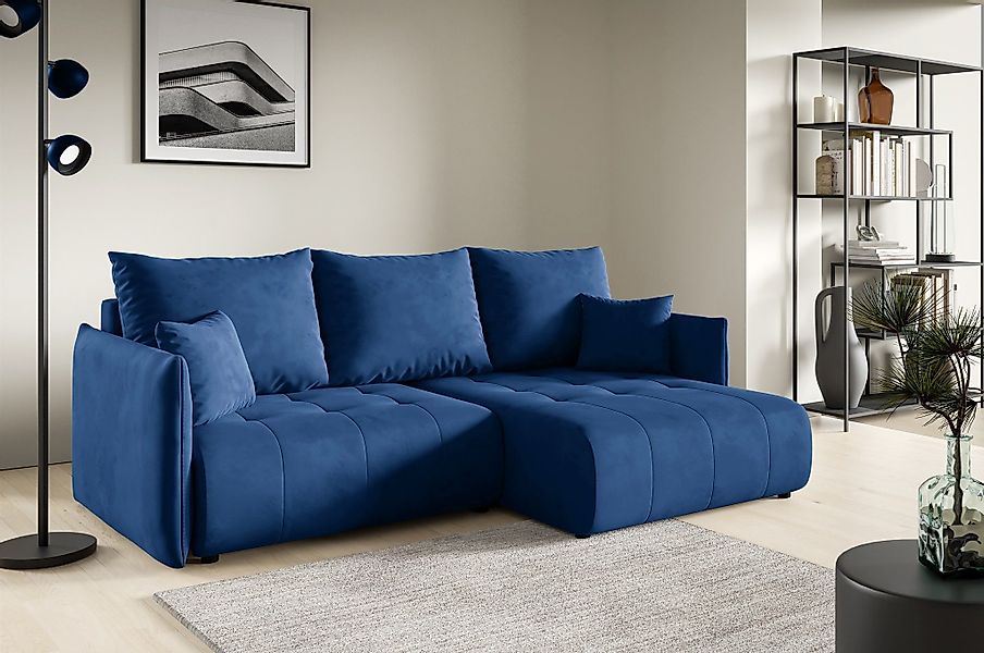 Fun Möbel Ecksofa Schlafsofa Sofa CANIO günstig online kaufen