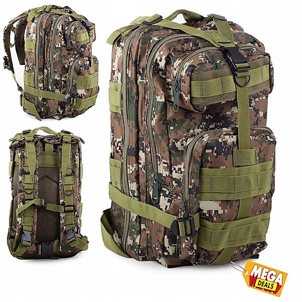 MEGADEALS Wanderrucksack Rucksack Kampfrucksack Laufrucksack Militär günstig online kaufen