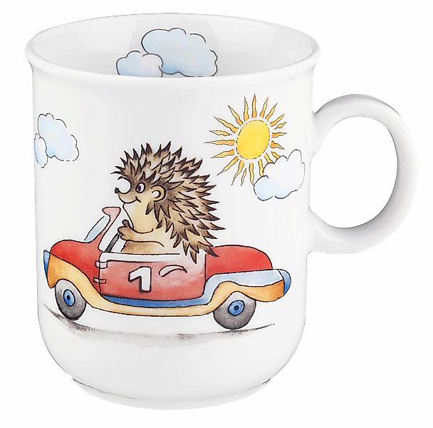 Seltmann Weiden Becher "Compact, Flinke Flitzer" Becher mit Henkel 0,25 l günstig online kaufen