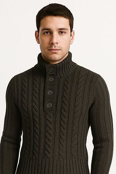 Banco Strickpullover Herren Pullover Winter Rollkragen Angenehm wärmend, id günstig online kaufen