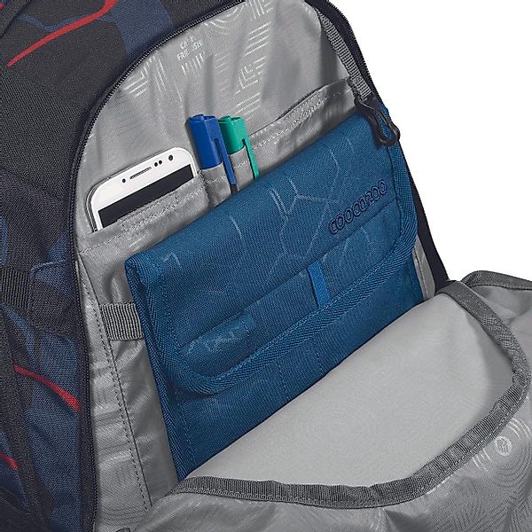 coocazoo Schulranzen Schulrucksack-Set MATE Lava Lines günstig online kaufen