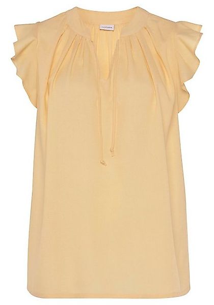 LASCANA Schlupfbluse mit Rüschenärmeln, Kurzarmbluse, elegant günstig online kaufen