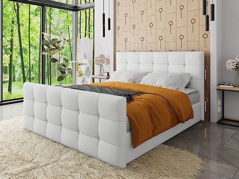 MIRJAN24 Boxspringbett Palus (Matratze und Topper), günstig online kaufen