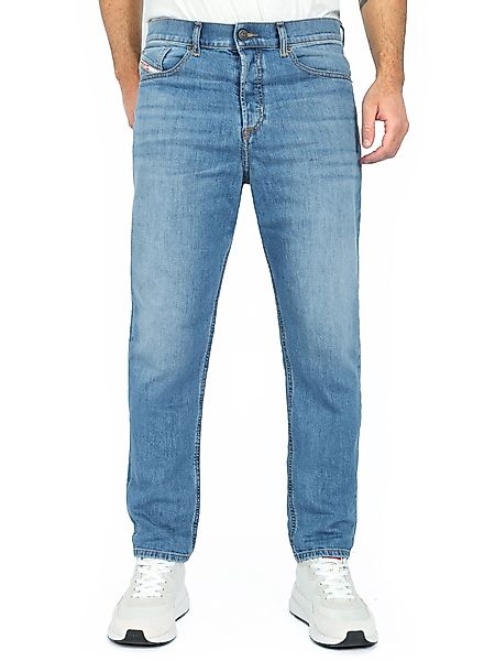 Diesel Tapered-fit-Jeans Knöchellang und Regular Fit günstig online kaufen
