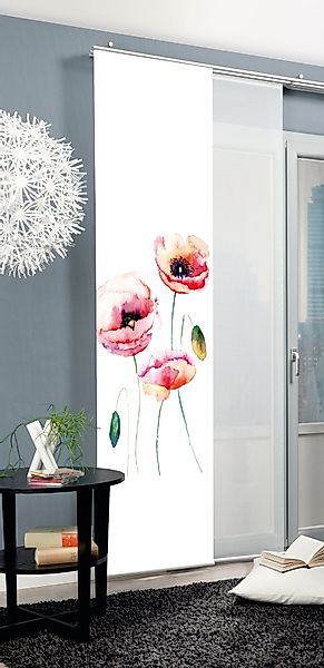 HOME WOHNIDEEN Schiebegardine VALMUE, Paneelwagen (1 günstig online kaufen