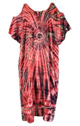 Guru-Shop Midikleid Boho Kaftan, langes open günstig online kaufen