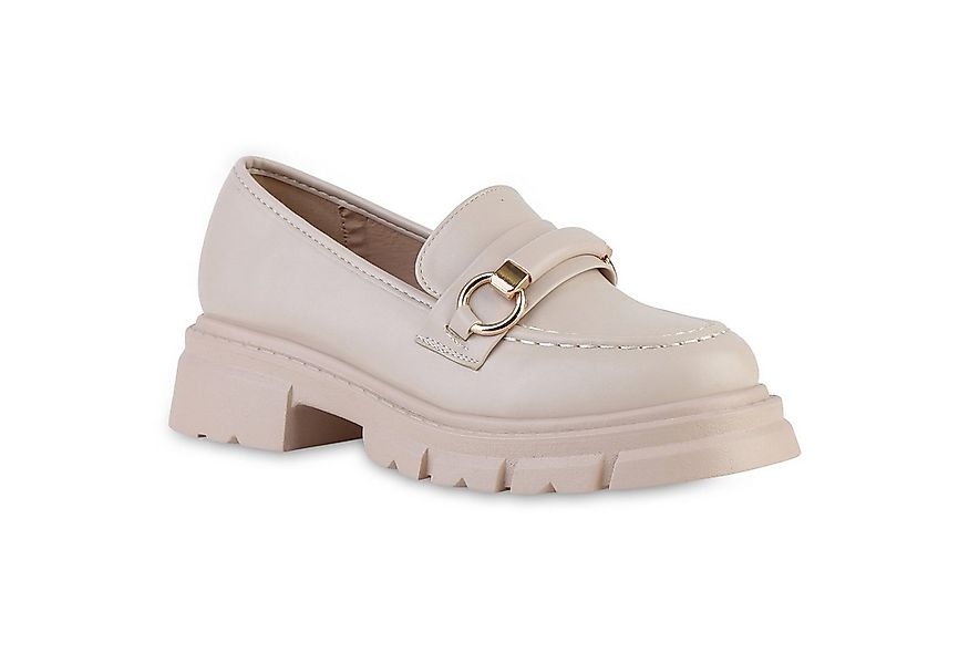 VAN HILL 841543 Outdoorschuh Damen Plateauschuhe Halbschuhe Slippers Profil günstig online kaufen