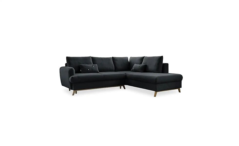 Miuform Ecksofa mit Schlaffuntkion Scandic Lagom ¦ grau ¦ Maße (cm): B: 242 günstig online kaufen
