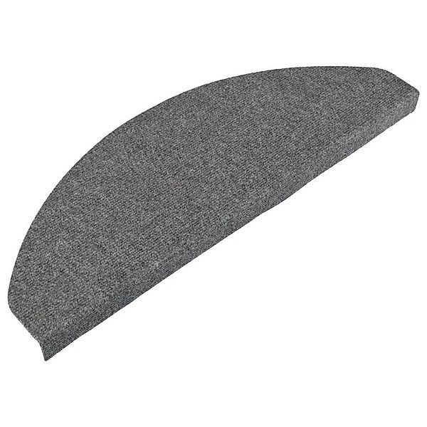 vidaXL Stufenmatten Selbstklebend 30 Stk Grau 65x22,5x3,5 cm 3365912 günstig online kaufen