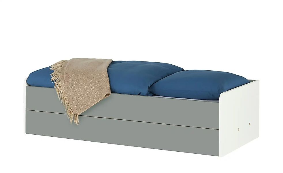 Stauraumbett  Grow Up ¦ grau ¦ Maße (cm): B: 127 H: 54,5 Betten > Bettgeste günstig online kaufen