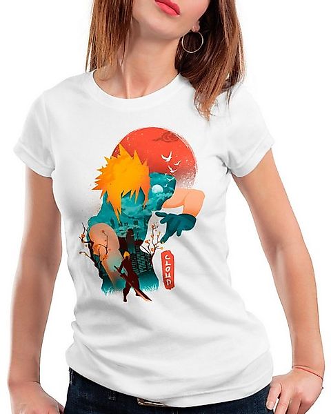 style3 T-Shirt Cloud Sunset final fantasy 7 VII rebirth chocobo remake günstig online kaufen