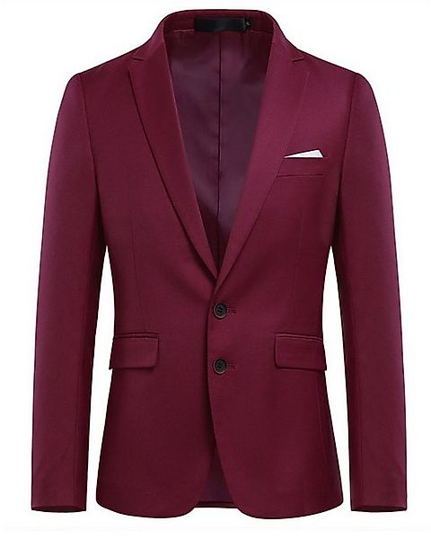 Allthemen Anzugsakko Herren Anzugjacke Slim Fit Sakko Modern Blazer für Bus günstig online kaufen