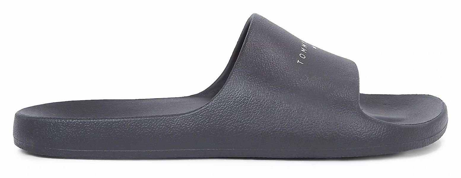 Tommy Jeans Pantolette "TJW PRINTED PU POOL SLIDE", Plateau, Sommerschuh, S günstig online kaufen
