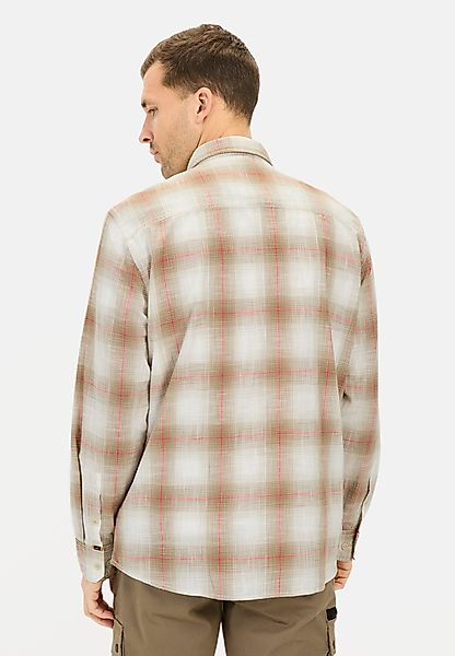camel active Karohemd aus Baumwolle Kentkragen günstig online kaufen