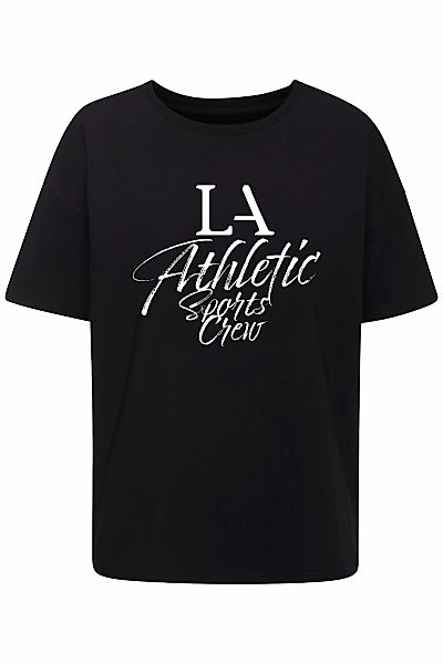 LASCANA ACTIVE T-Shirt, im Oversize-Schnitt mit sportlichem Schriftzug günstig online kaufen