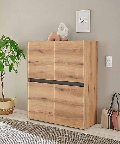 INOSIGN Highboard City/Giron, moderner Schrank, Kommode, Stauraumschrank, H günstig online kaufen