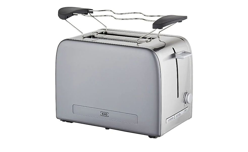 KHG Toaster  TO-1050 (GE) ¦ grau ¦ Edelstahl,Kunststoff,Metall lackiert ¦ M günstig online kaufen