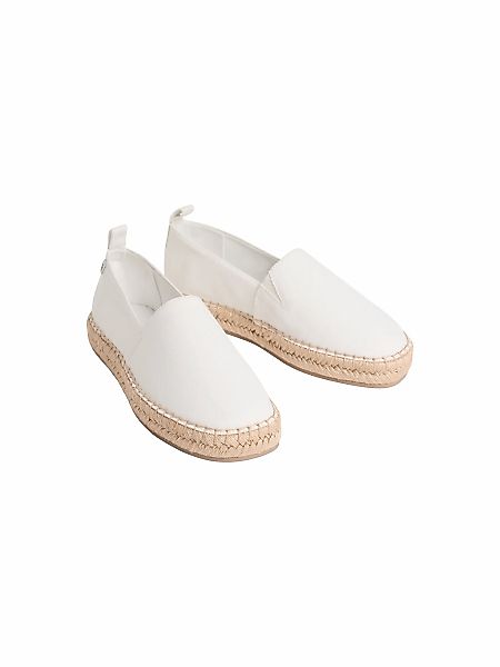 Calvin Klein Espadrille "OBLIQUE ESPADRILLE CANVAS" Slipper, Flats, Mokassi günstig online kaufen