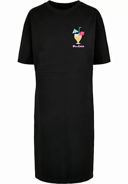 Merchcode Shirtkleid Merchcode Damen Ladies Pina Colada Oversized Slit Tee günstig online kaufen