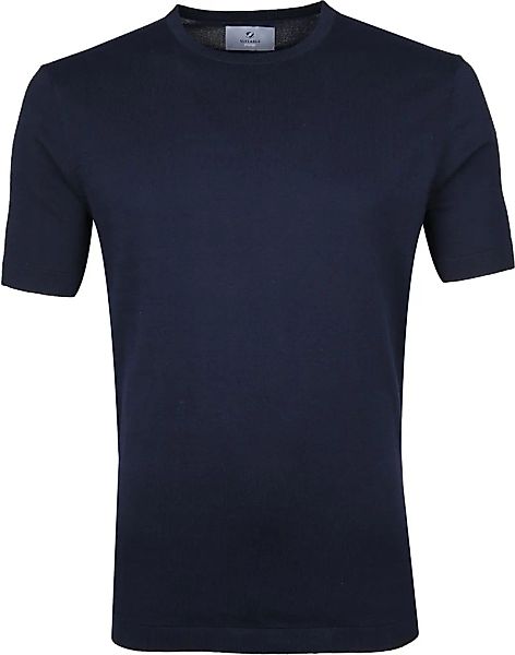 Suitable Prestige T-Shirt Gestrickt Dunkelblau - Größe XL günstig online kaufen