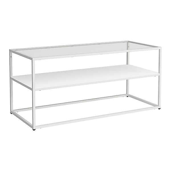 en.casa Couchtisch, »Solund« Beistelltisch Stahl 102x43x46 günstig online kaufen