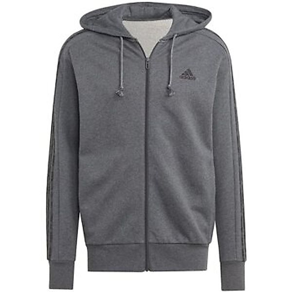 adidas  Pullover Sport M 3S FT FZ HD,DGREYH/BLACK IC9837 günstig online kaufen