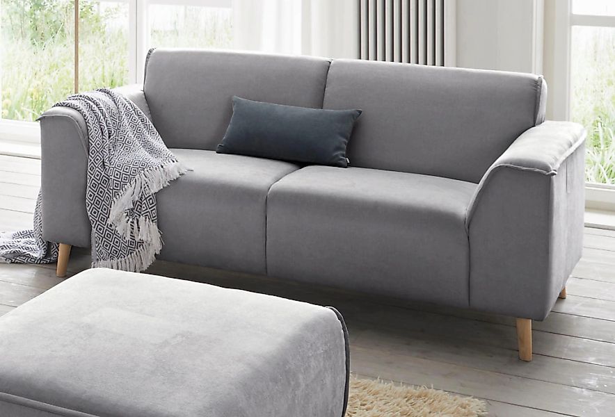 Home affaire 2-Sitzer "Janek Scandic Design, elegant und zeitlos" mit Feder günstig online kaufen