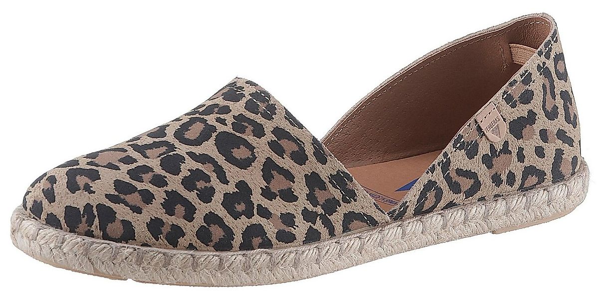 VERBENAS Espadrille Strandschuh, Sommerschuh, Loafer im trendigen Animal-Lo günstig online kaufen