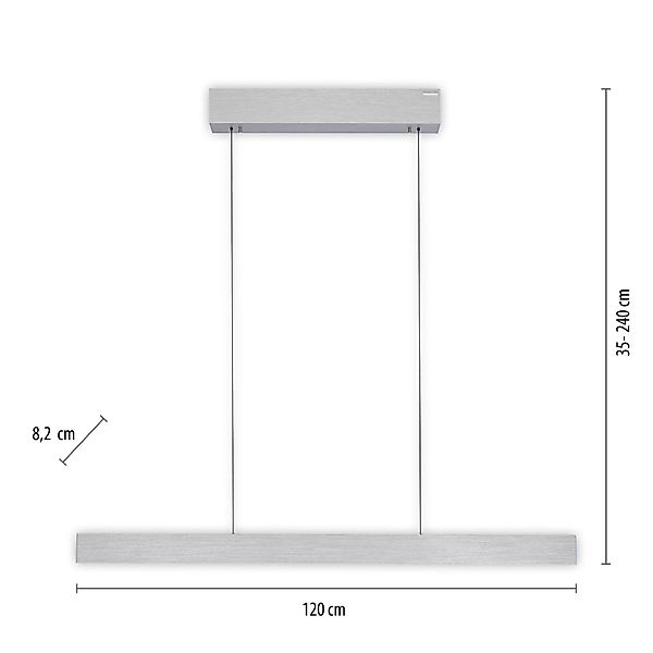 LED-Pendelleuchte PURE E-Motion, diamond, CCT günstig online kaufen