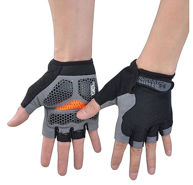 Sunicol Fahrradhandschuhe Outdoor Fingerlose Halbfinger Handschuhe, Herren günstig online kaufen